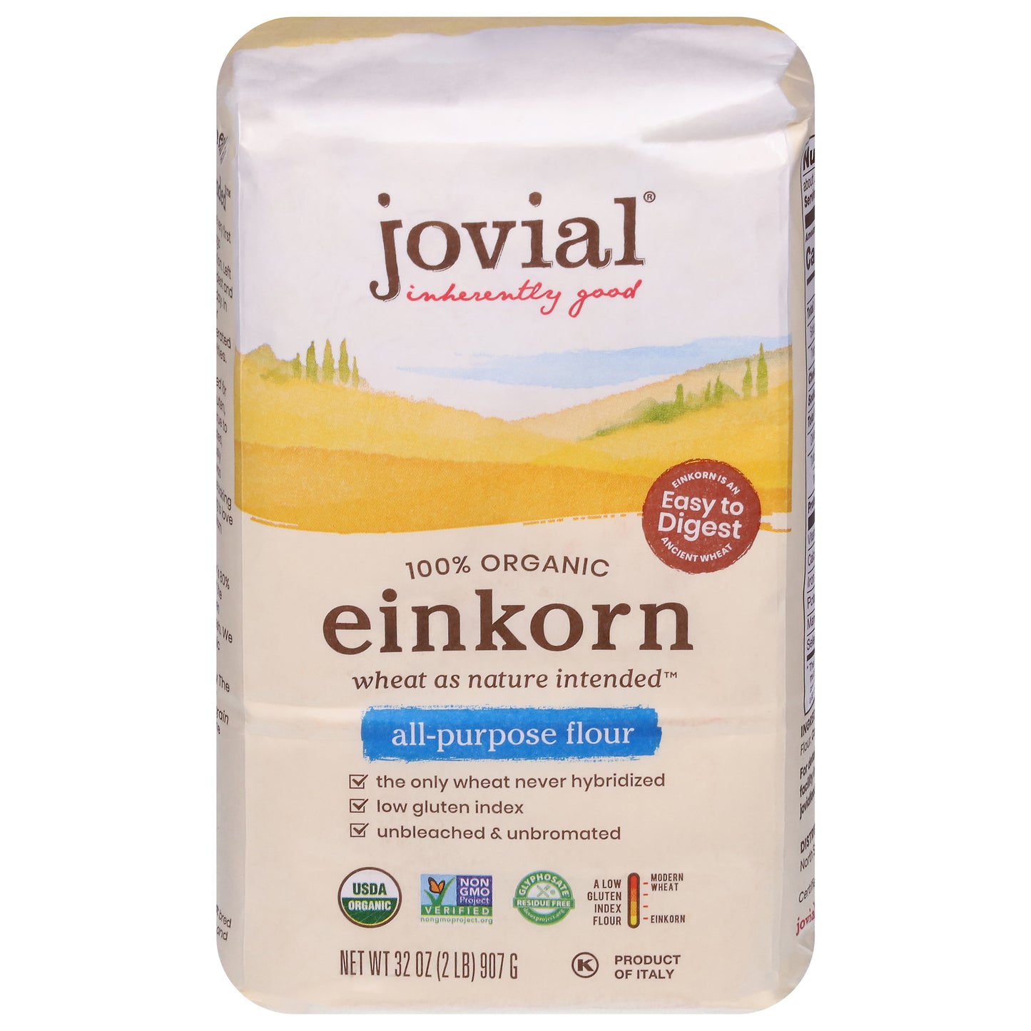 Jovial 100% Organic Einkorn All-Purpose Flour 32 oz