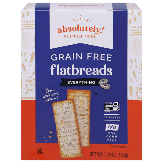 Absolutely! Gluten Free Grain Free Everything Flatbreads 5.29 oz