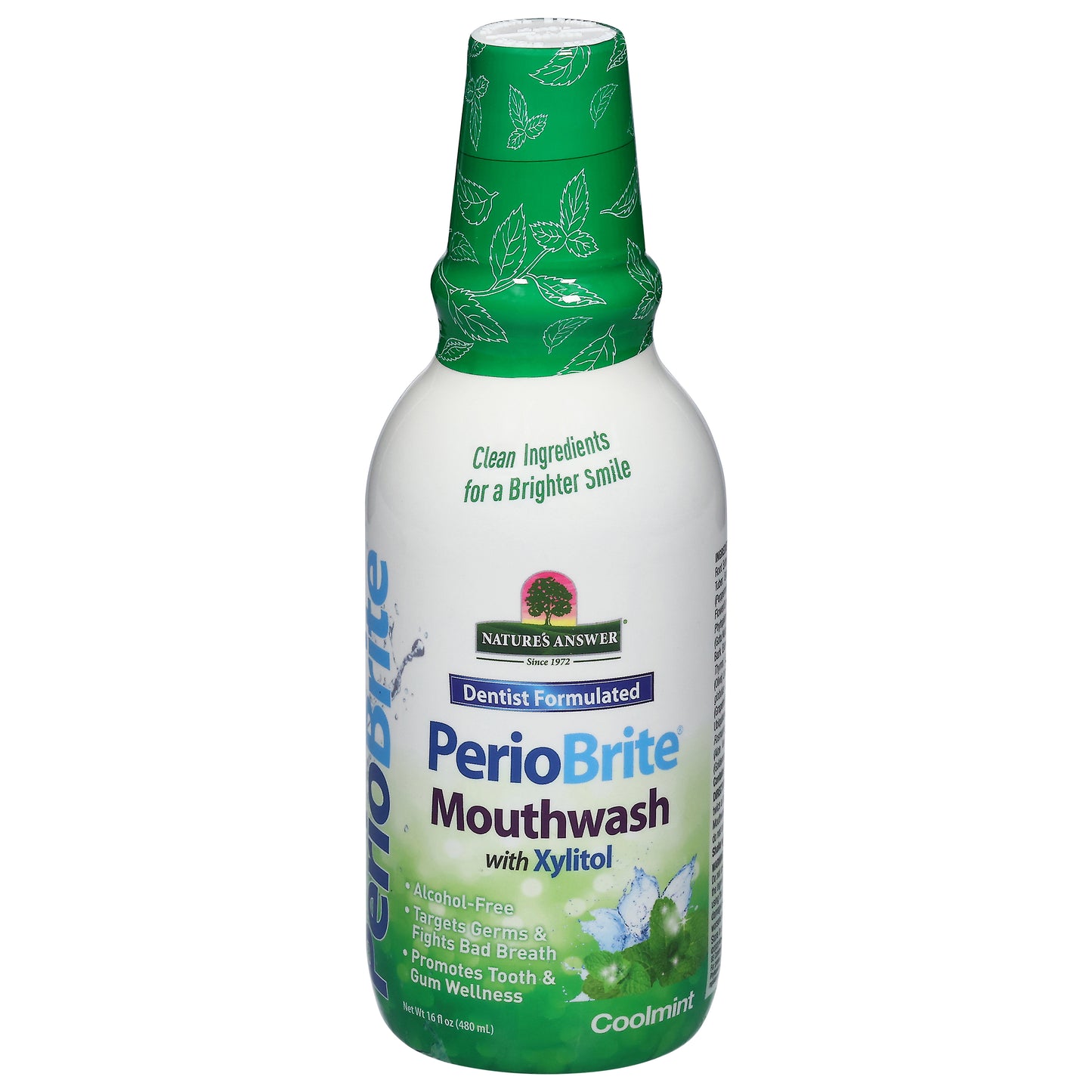 Nature's Answer PerioBrite Coolmint Mouthwash with Xylitol 16 fl oz