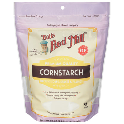 Bob's Red Mill Premium Quality Cornstarch 18 oz