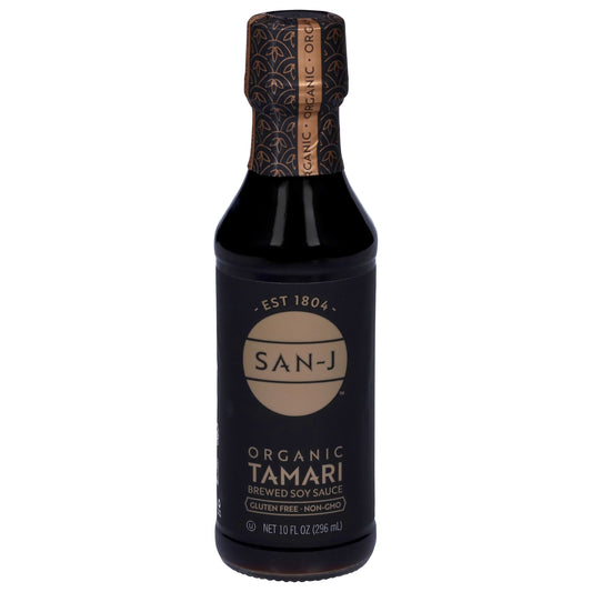 San-J Organic Tamari Brewed Soy Sauce 10 fl oz