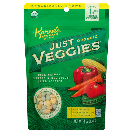 Karens Naturals Just Veggies 4 oz