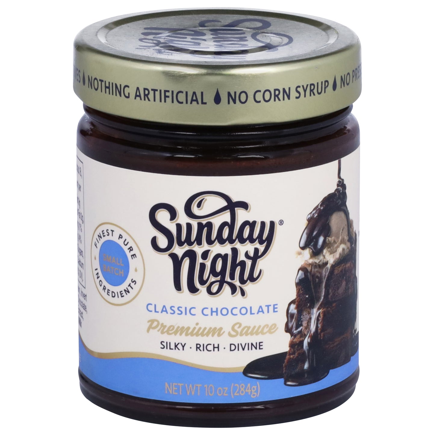 Sunday Night Premium Classic Chocolate Sauce 10 oz