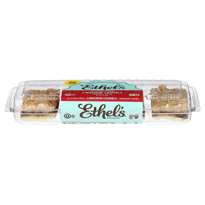 Ethel's Baking Co. Gluten Free Cinnamon Crumble Dessert Bars 6 oz