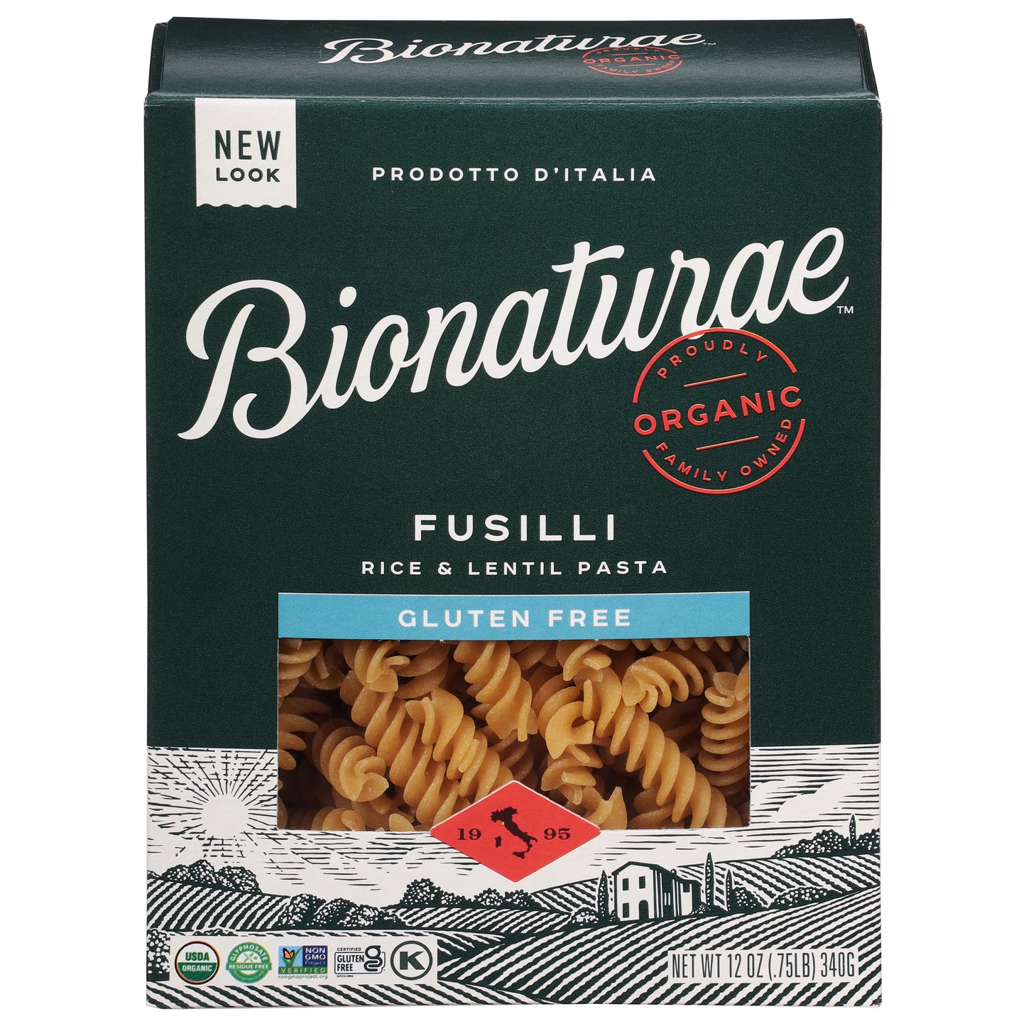 Bionaturae Gluten Free Fusilli 12 oz