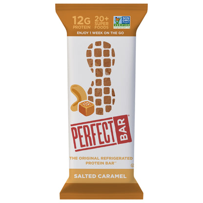 Perfect Bar Gluten-Free Salted Caramel Cashew Butter and Peanut Butter Protein Bar, 2.2 oz