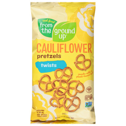 Real Food From the Ground Up Twists Cauliflower Pretzels 4.5 oz