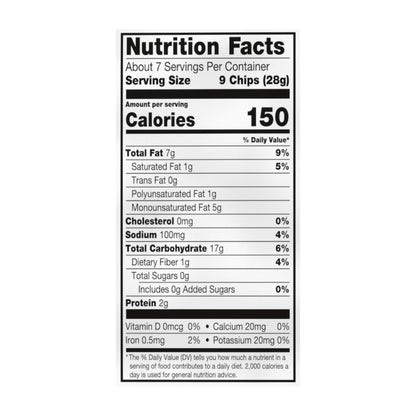 Late July Organic Dippers Blue Corn Tortilla Chips 7.4 oz