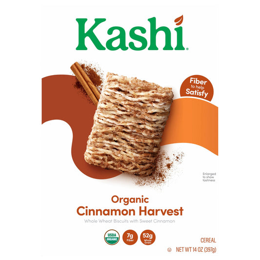 Kashi Breakfast Cereal Cinnamon Harvest, 14 oz