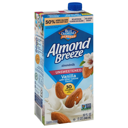 Almond Breeze Unsweetened Vanilla Almondmilk 32 fl oz