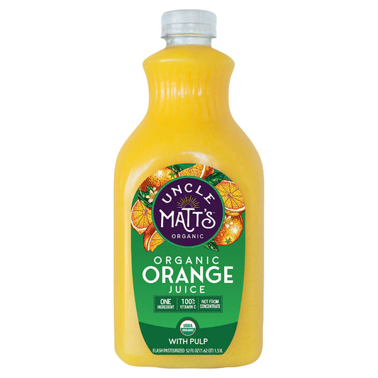 Uncle Matt's Organic Orange Juice with Pulp 52 fl oz
