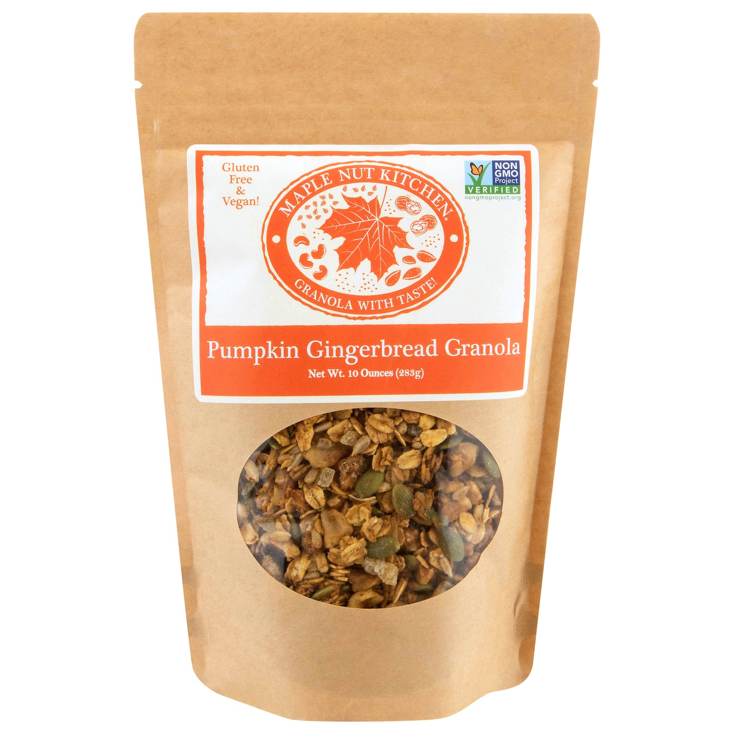 Maple Nut Kitchen Pumpkin Gingerbread Granola 10 oz