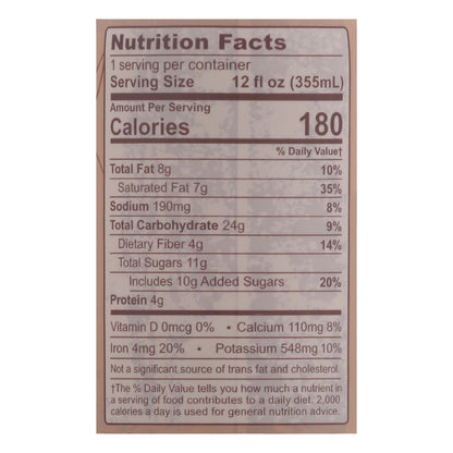 Rebbl Reishi Chocolate Plant-Powered Elixir 12 fl oz Bottle