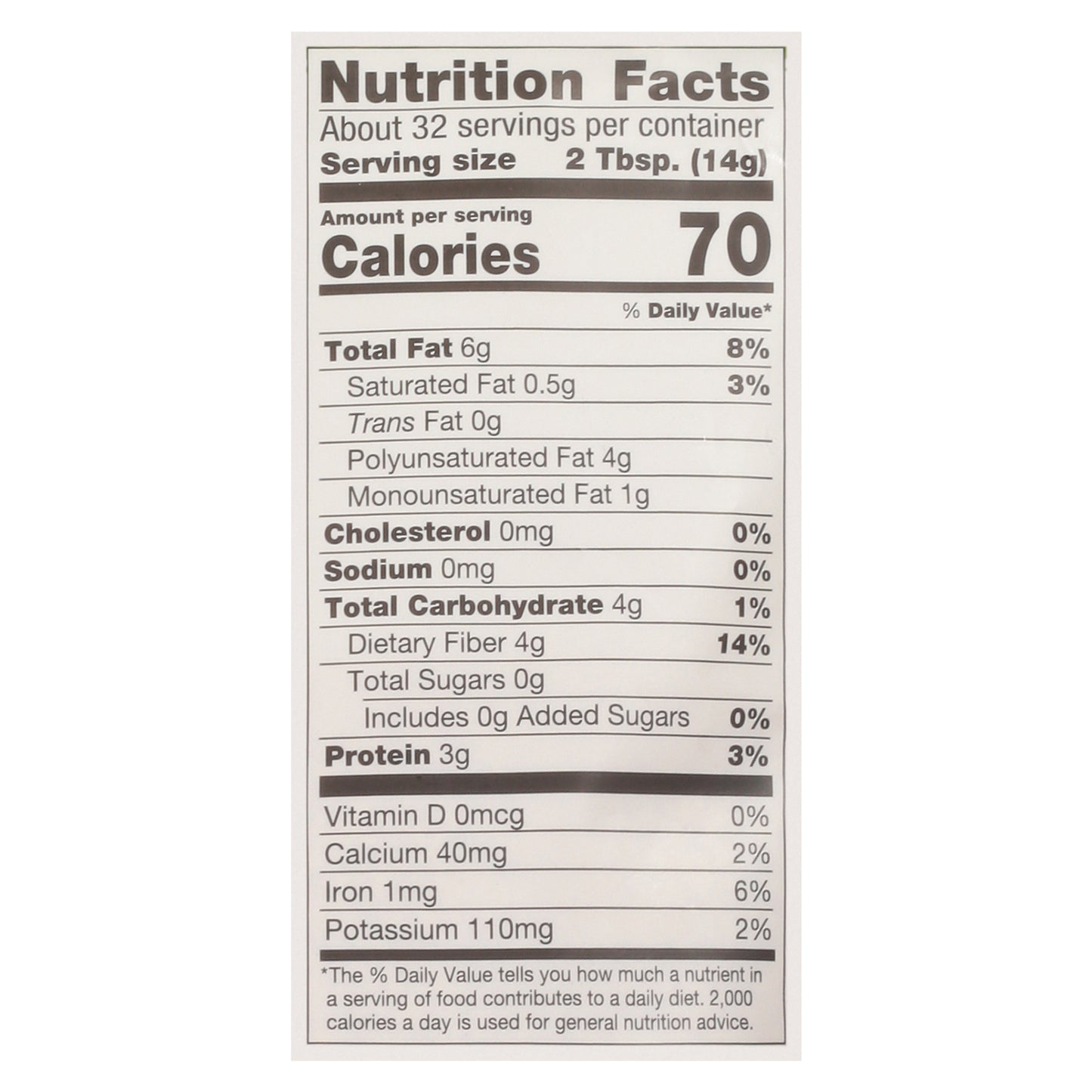 Cadia Organic Flax Seed Meal 15 oz