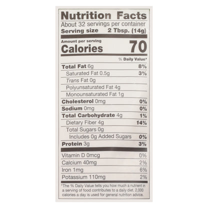 Cadia Organic Flax Seed Meal 15 oz