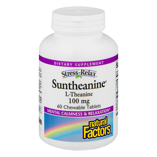 Natural Factors Suntheanine 60 ea