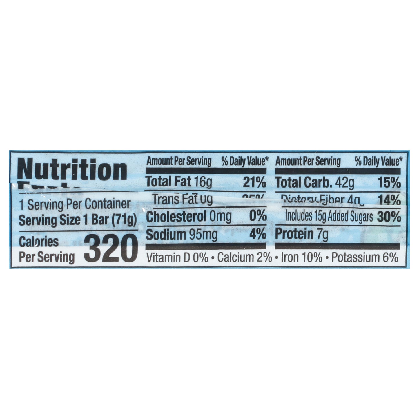 Bobo's Stuff'd Peanut Butter Chocolate Chip Oat Bar 2.5 oz
