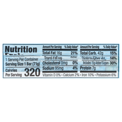 Bobo's Stuff'd Peanut Butter Chocolate Chip Oat Bar 2.5 oz