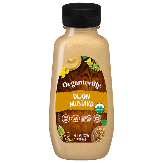 Organicville Dijon Mustard 12 oz