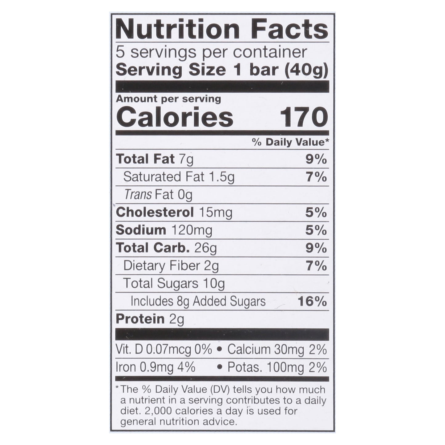 Pamela's Whenever Bars Soft & Chewy Raisin Walnut & Spice Oat Bars 5 - 1.41 oz Bars