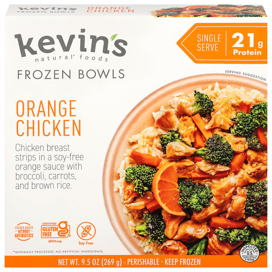 Kevin's Natural Foods Orange Chicken 9.5 oz