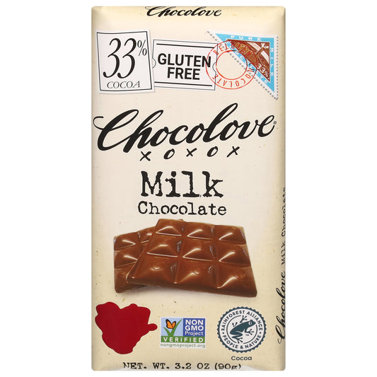 Chocolove Milk Chocolate 3.2 oz