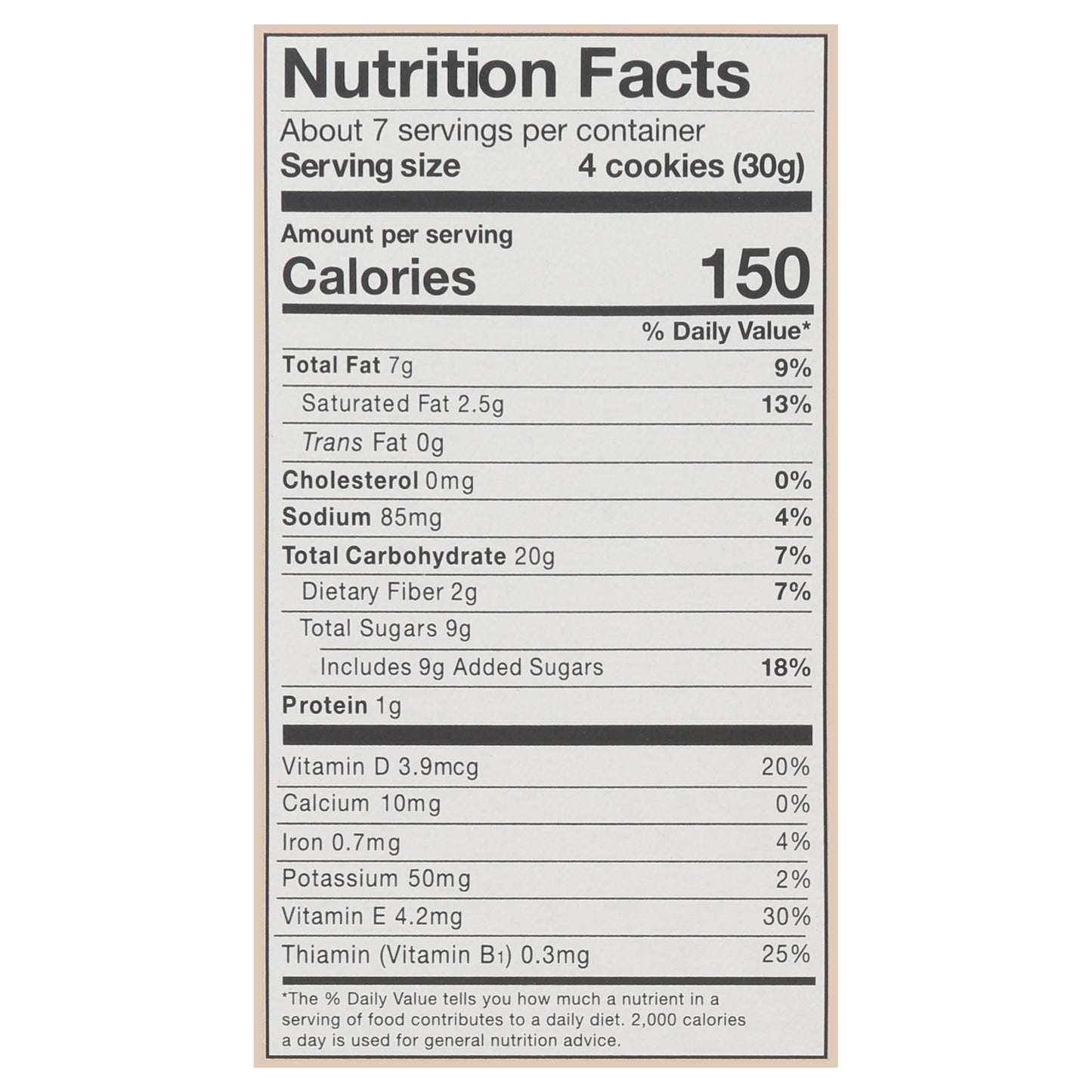 MadeGood Chocolate Chip Crunchy Cookies 7.0 oz