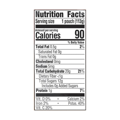 Happy Baby Organics Clearly Crafted Stage 2 Bananas, Raspberries & Oats Pouch 4oz UNIT