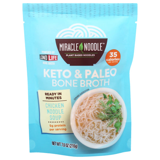 Miracle Noodles Bone Broth Chicken Noodle Soup 7.6 oz