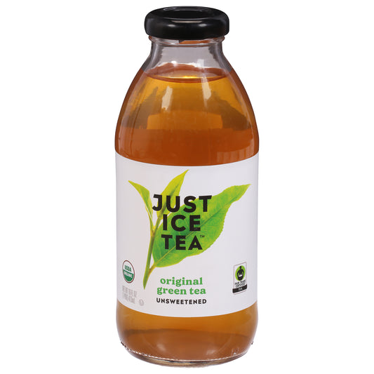 Just Ice Tea Unsweetened Original Green Tea 16 fl oz