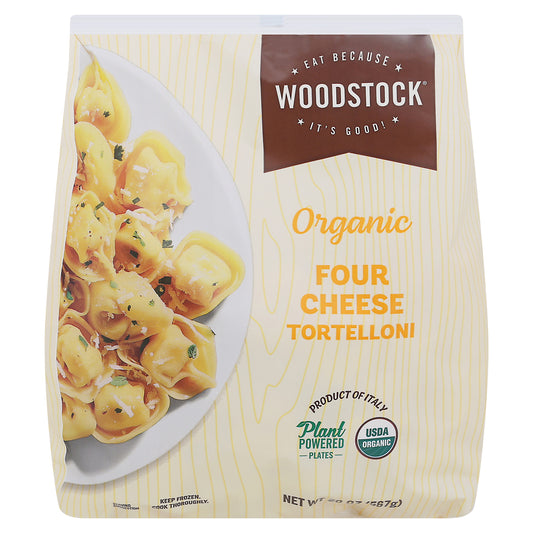 Woodstock Organic Four Cheese Tortelloni 20 oz