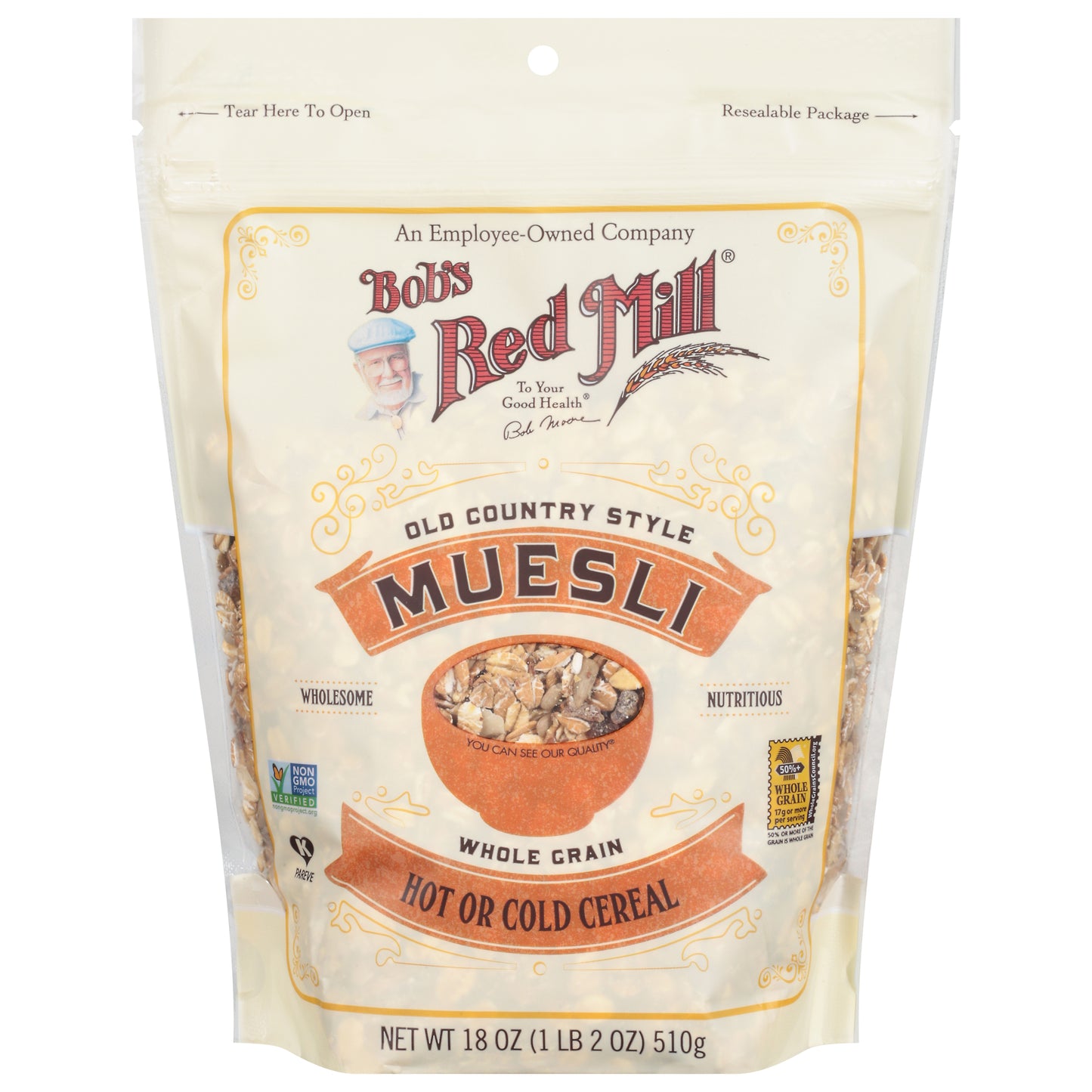 Bob's Red Mill Old Country Style Whole Grain Muesli 18 oz