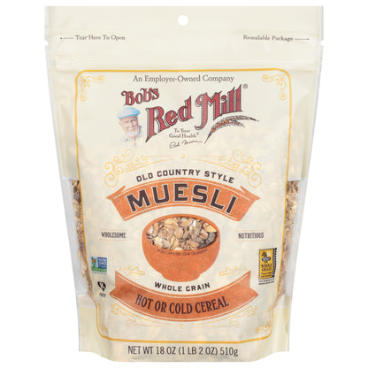 Bob's Red Mill Old Country Style Whole Grain Muesli 18 oz