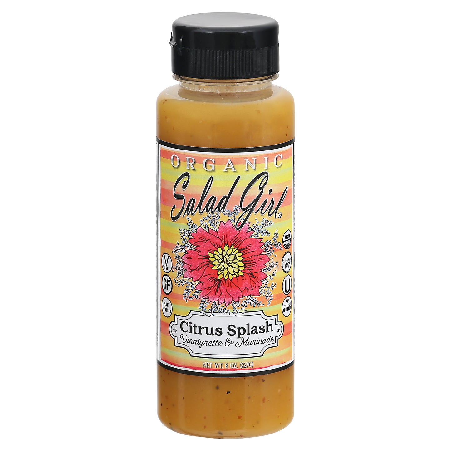Salad Girl Organic Citrus Splash Vinaigrette & Marinade 8 oz