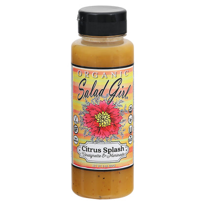 Salad Girl Organic Citrus Splash Vinaigrette & Marinade 8 oz