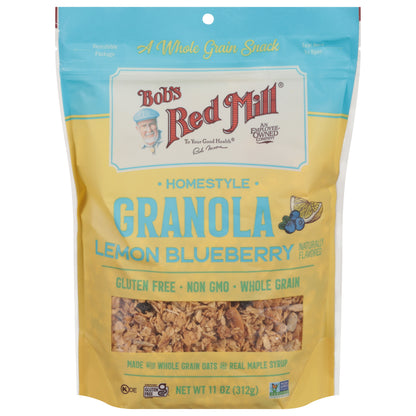 Bob's Red Mill Homestyle Lemon Blueberry Granola 11 oz
