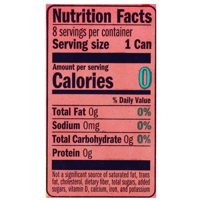 LaCroix Pamplemousse Sparkling Water 8 - 12 fl oz Cans