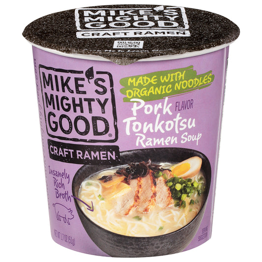 Mike's Mighty Good Pork Tonkotsu Flavor Ramen Soup 1.7 oz