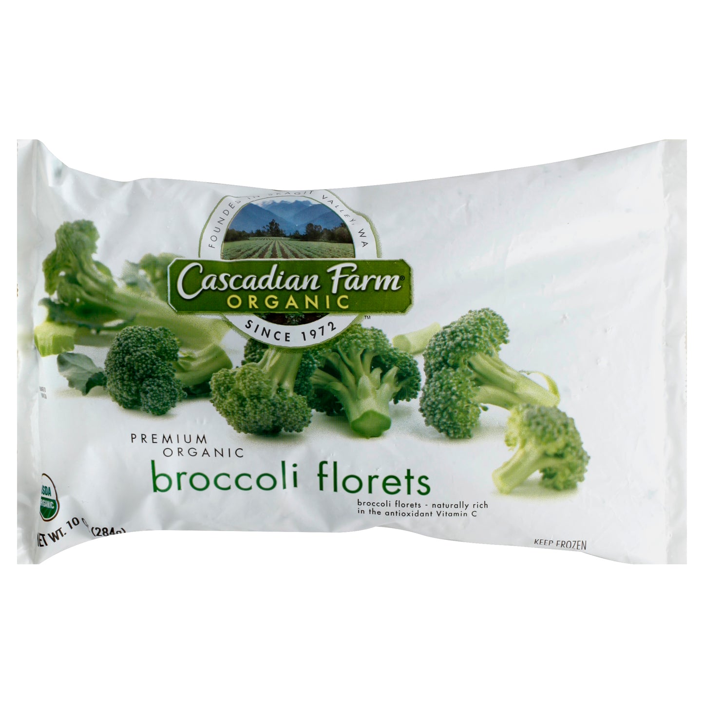 Cascadian Farm Broccoli Florets 10 oz