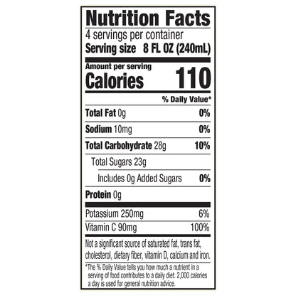 RW Knudsen Family Organic Apple 100% Juice 32 fl oz