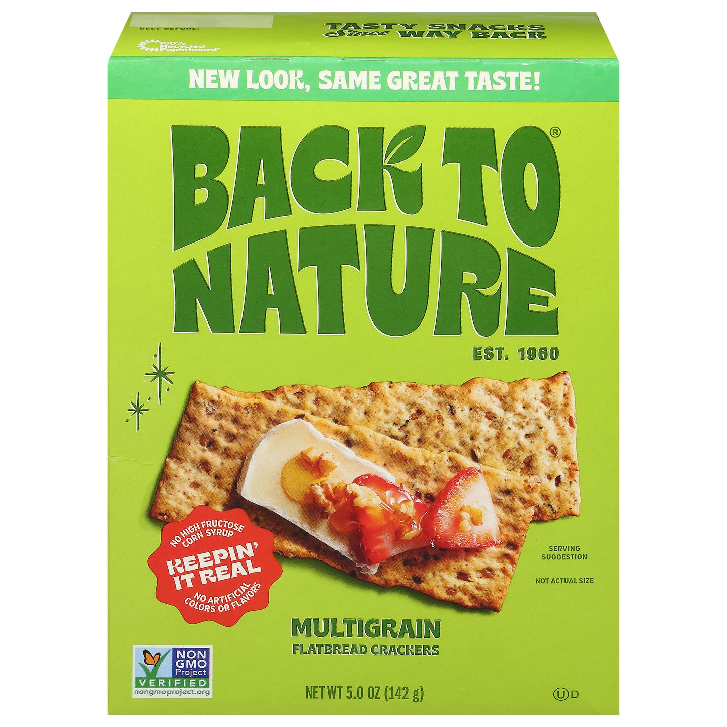Back to Nature Flatbread Multigrain Crackers 5.0 oz