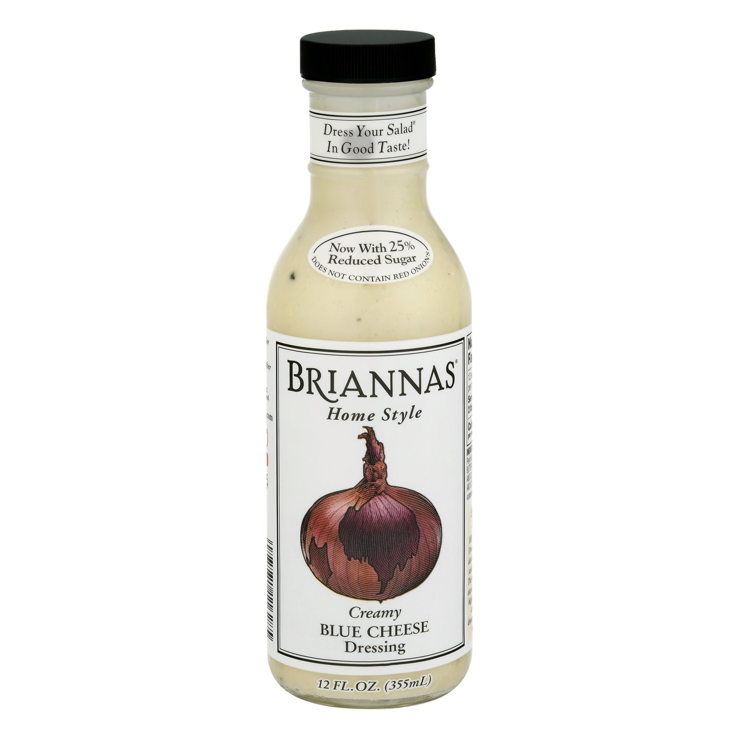 Briannas Home Style Creamy Blue Cheese Dressing 12 oz
