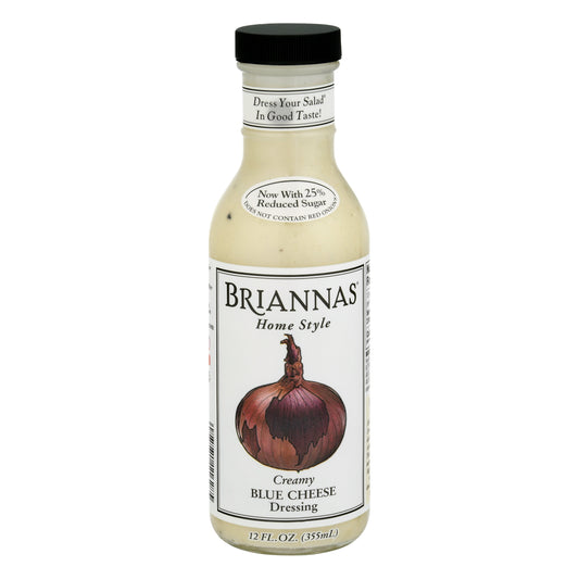 Briannas Home Style Creamy Blue Cheese Dressing 12 oz