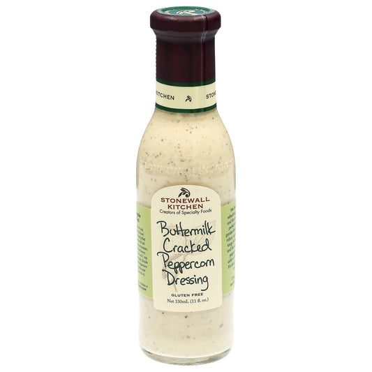 Stonewall Kitchen Buttermilk Cracked Peppercorn Dressing 11 fl oz