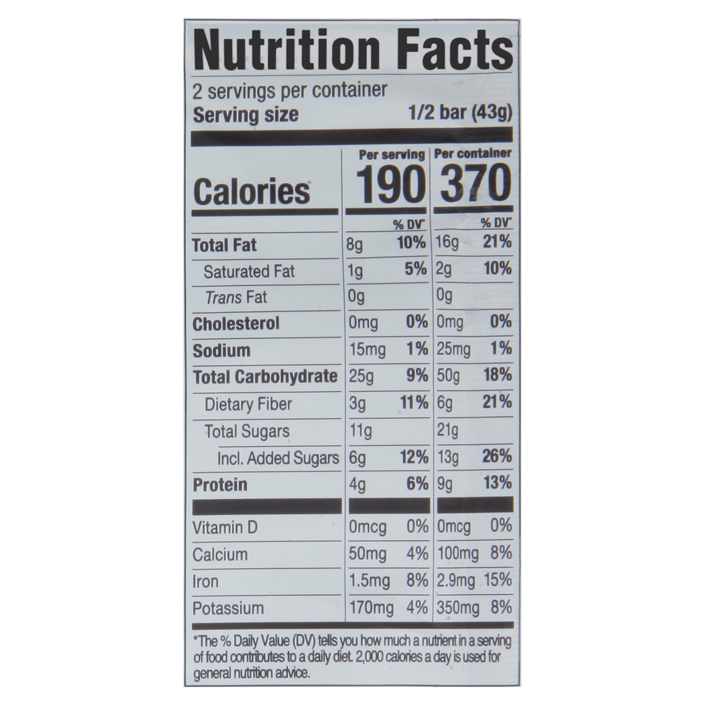 Probar On-the-Go Superberry and Greens Meal Bar 3 oz