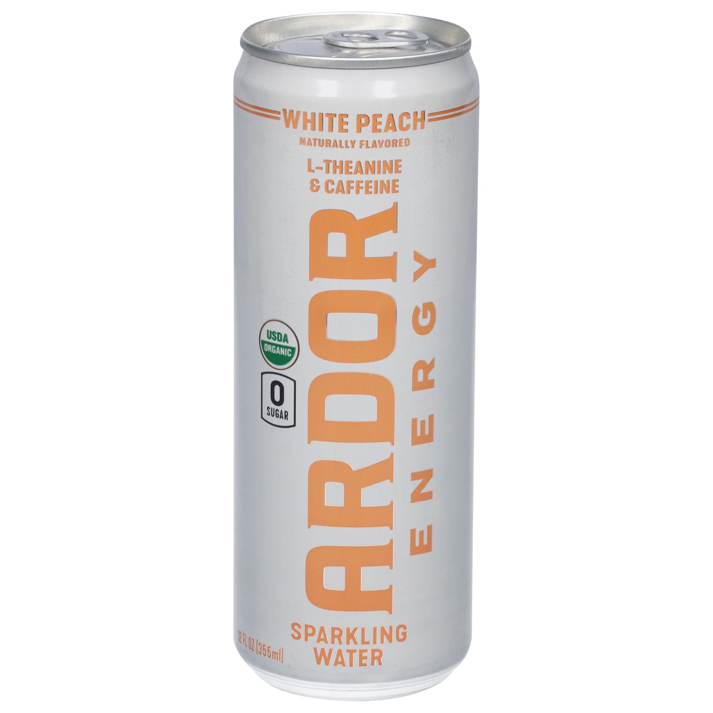 Ardor White Peach Sparkling Water 12 fl oz