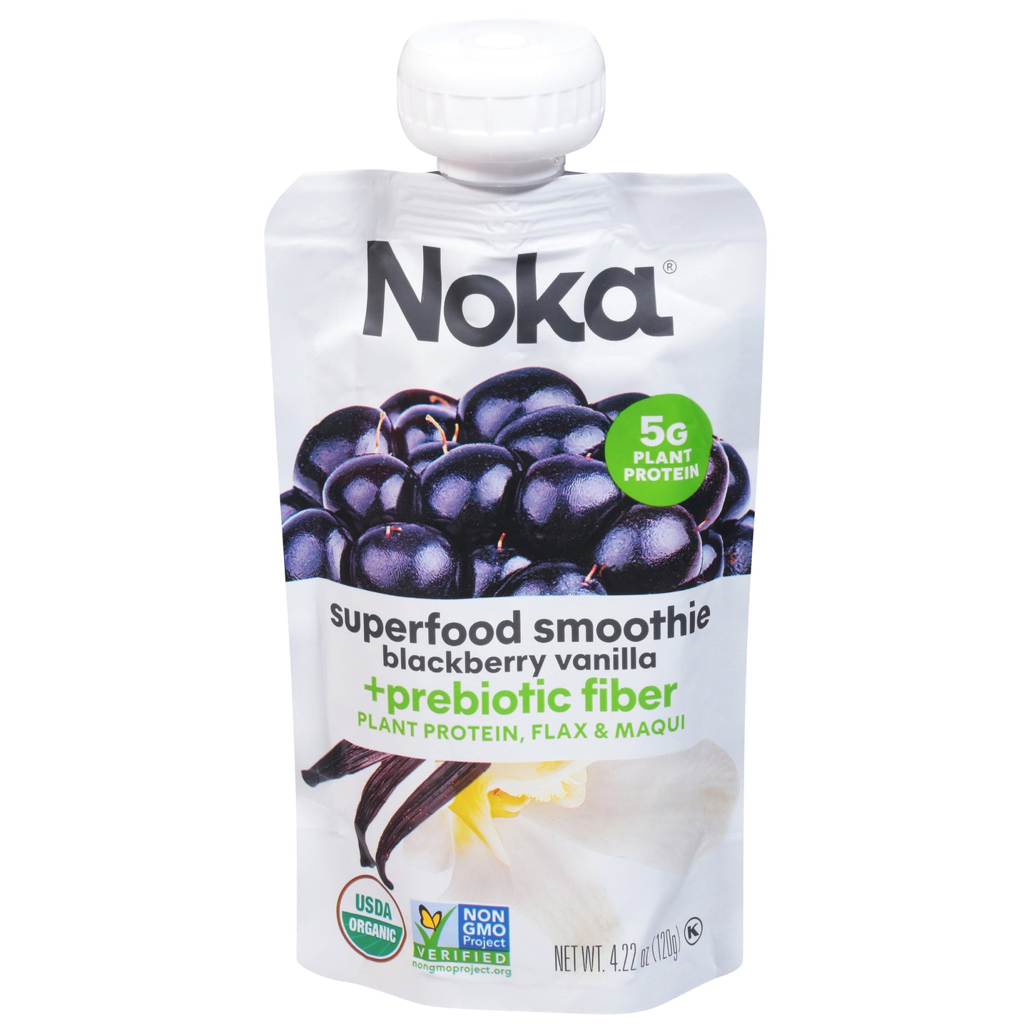 Noka Blackberry Vanilla Superfood Smoothie 4.22 oz
