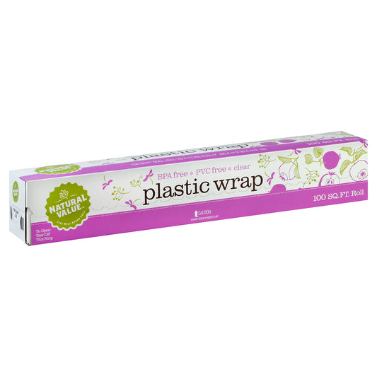 Natural Value Plastic Wrap 1 ea