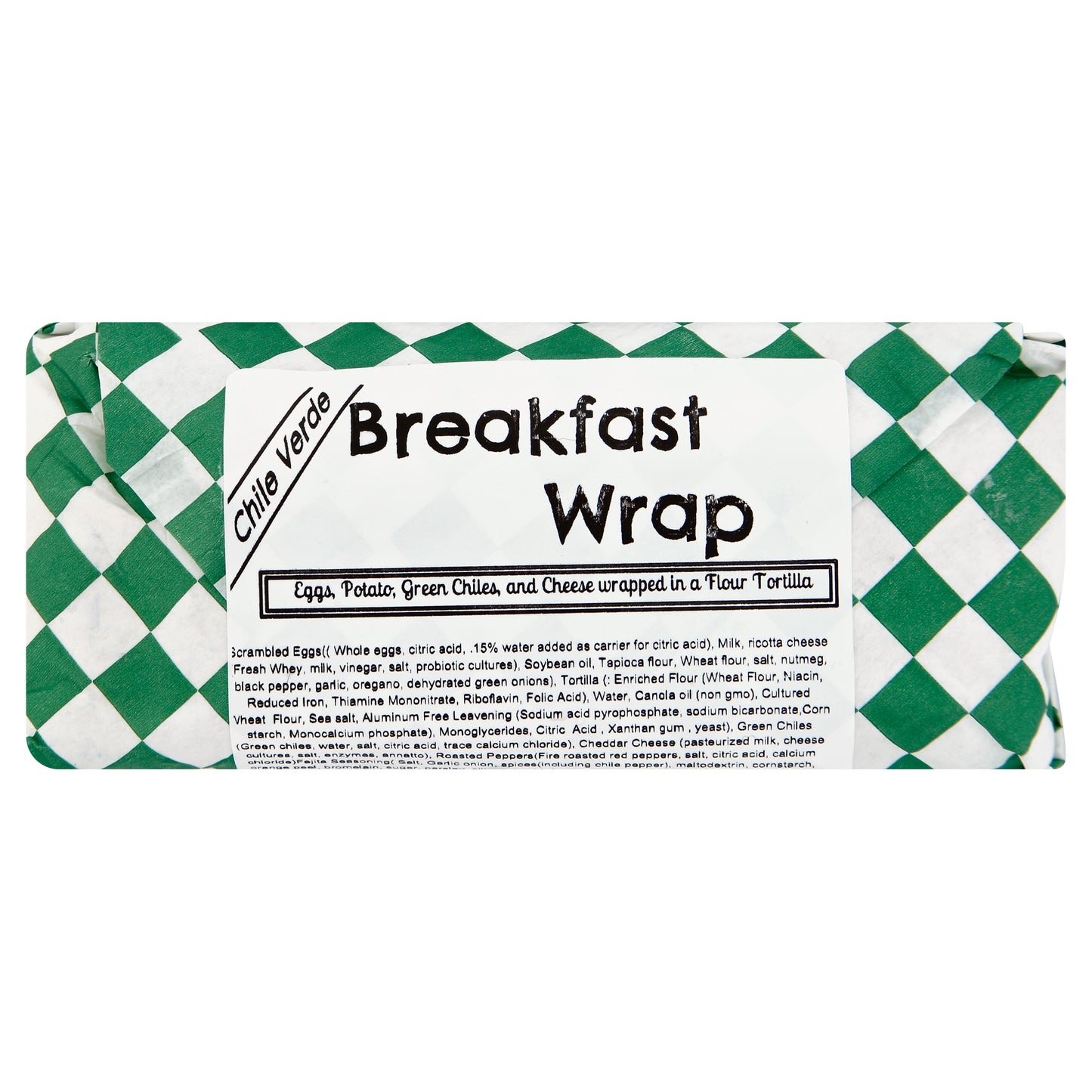 Galant Foods Breakfast Wrap 8 oz - Chile Verde