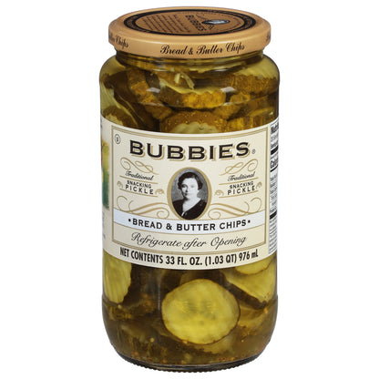 Bubbies Snacking Pickle 33 fl oz